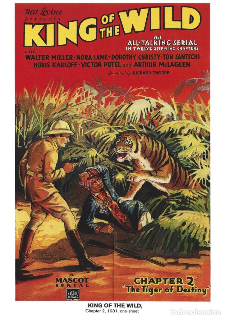 Cinema: Poster DIN 4 numero 0997: King of the Wild, chapter 2, 1931: The Tiger of Destiny: Walter Miller-Nor