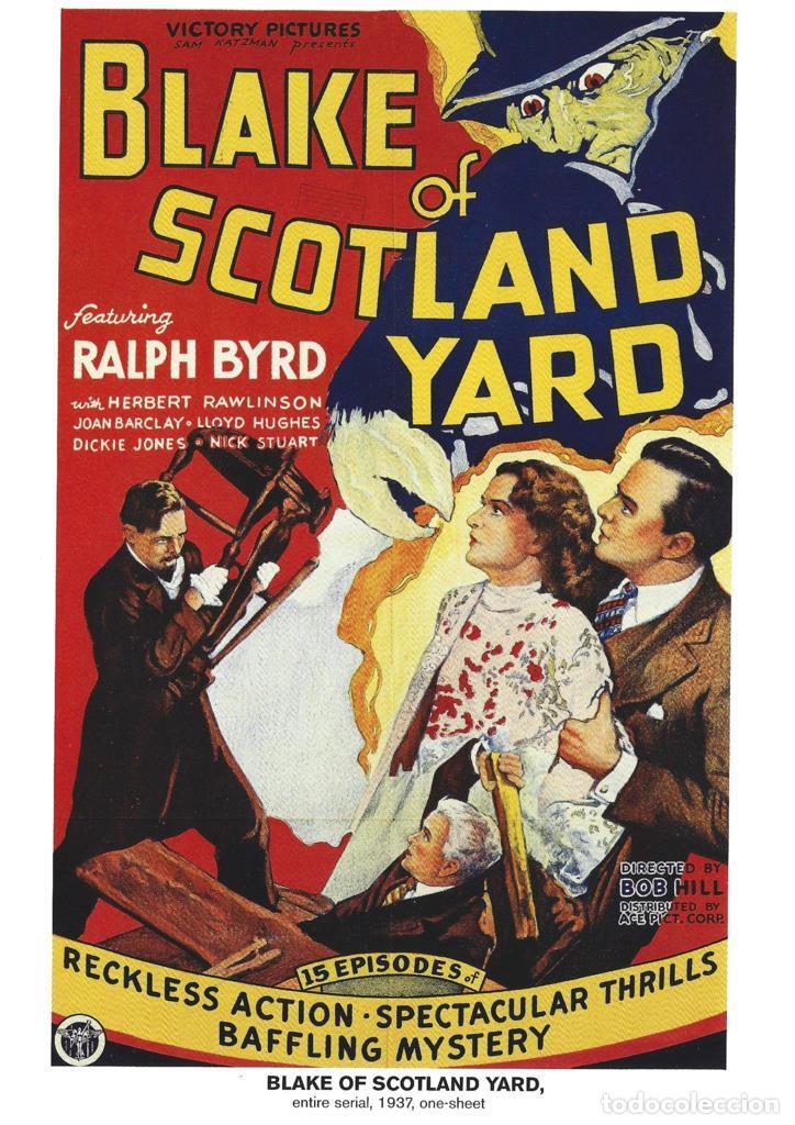 Kino: Poster DIN 4 numero 1038: Blake of Scotland Yard, entire serial, 1937: Ralph Byrd