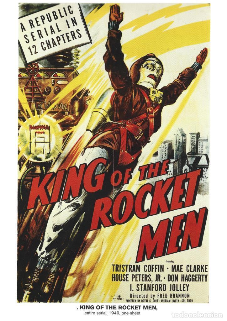 Cinema: Poster DIN 4 numero 1043: King Of The Rocket Men, entire serial, 1949: Tristram Coffin
