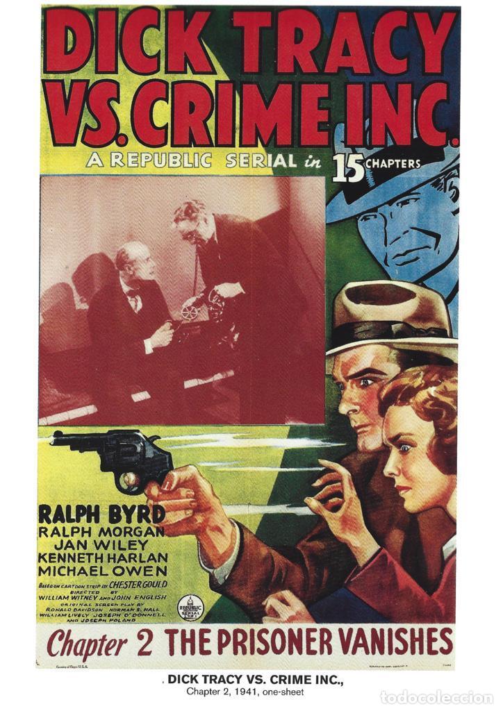 Cinema: Poster DIN 4 numero 1065: Dick Tracy vs Crime Inc, chapter 2, 1941: The prisoner vanishes: Ralph Byr