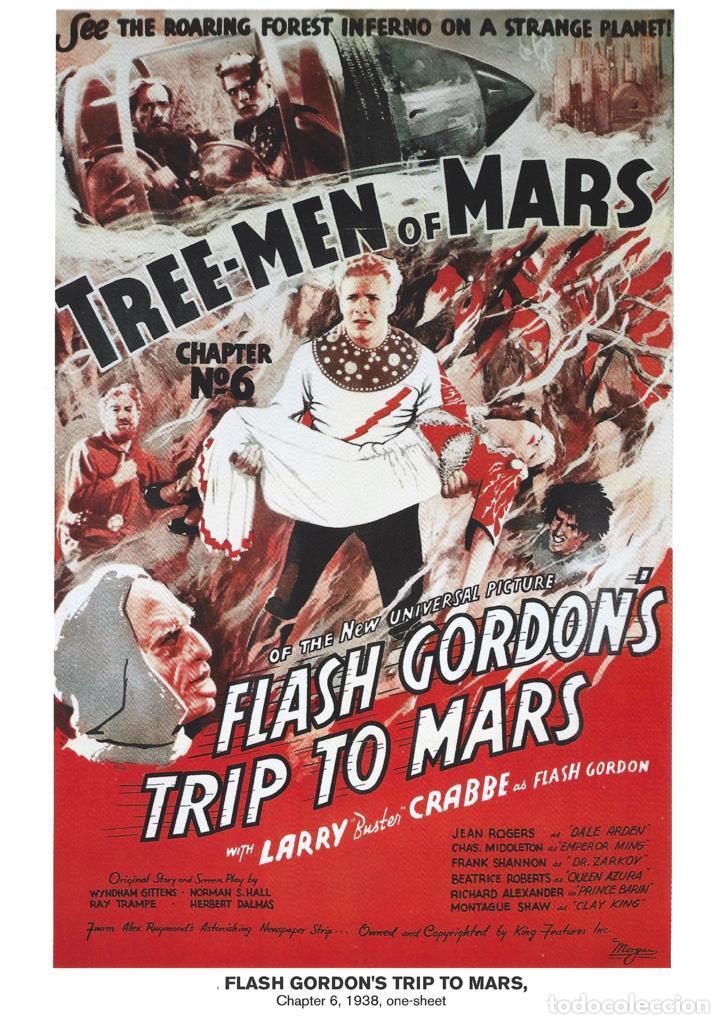 Cinema: Poster DIN 4 numero 1029: Flash Gordons Trip To Mars, chapter 6, 1938: Tree-Men of Mars: Larry Buste