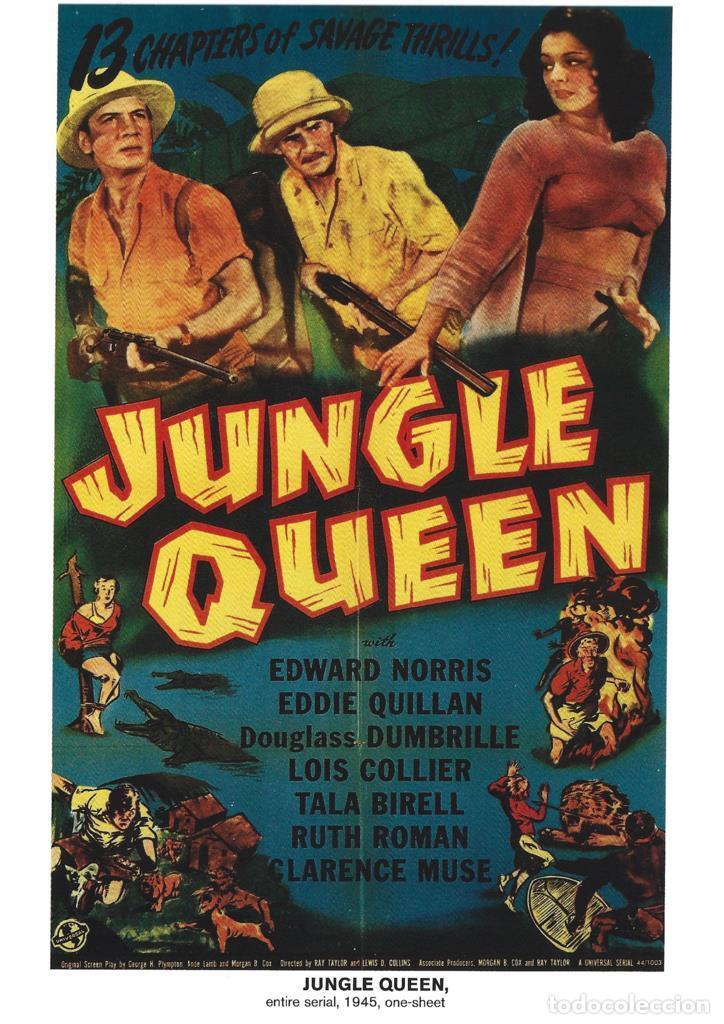Cinema: Poster DIN 4 numero 1066: Jungle Queen, entire serial, 1945: Edward Norris