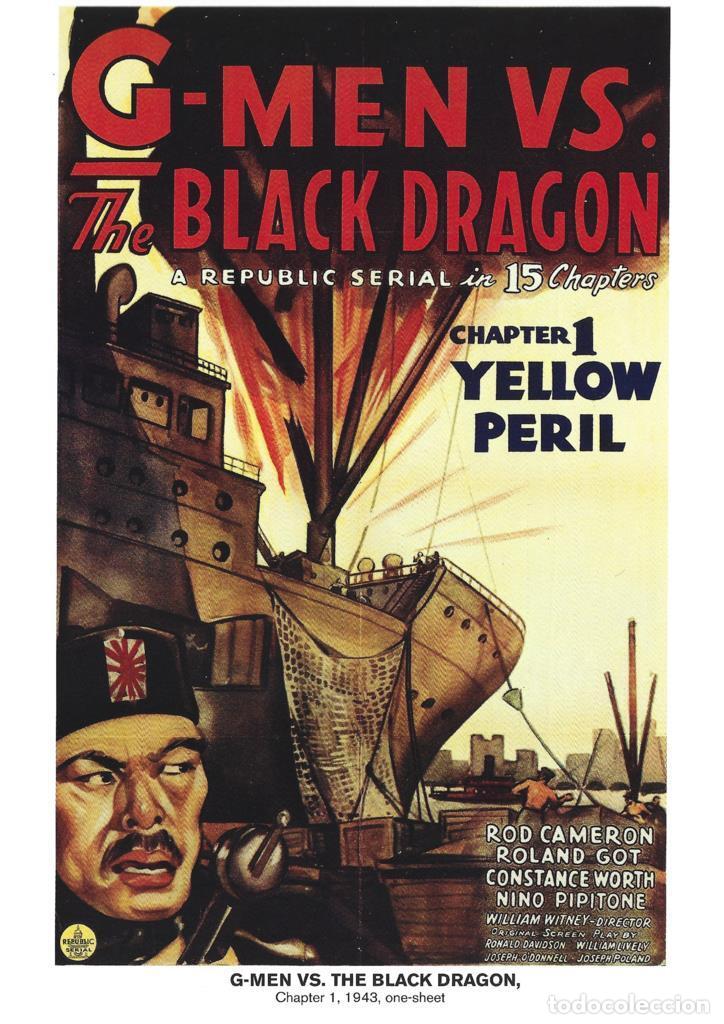 Cinema: Poster DIN 4 numero 0969: G-Men Vs. The Black Dragon: Yellow Peril, chapter 1, 1943: Rod Cameron