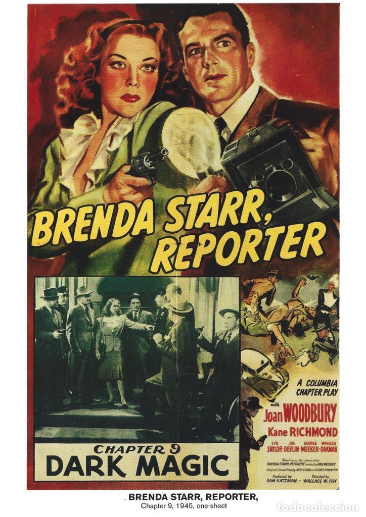 Cinema: Poster DIN 4 numero 1111: Brenda Starr, reporter, chapter 9, 1945: Dark Magic: Joan Woodbury