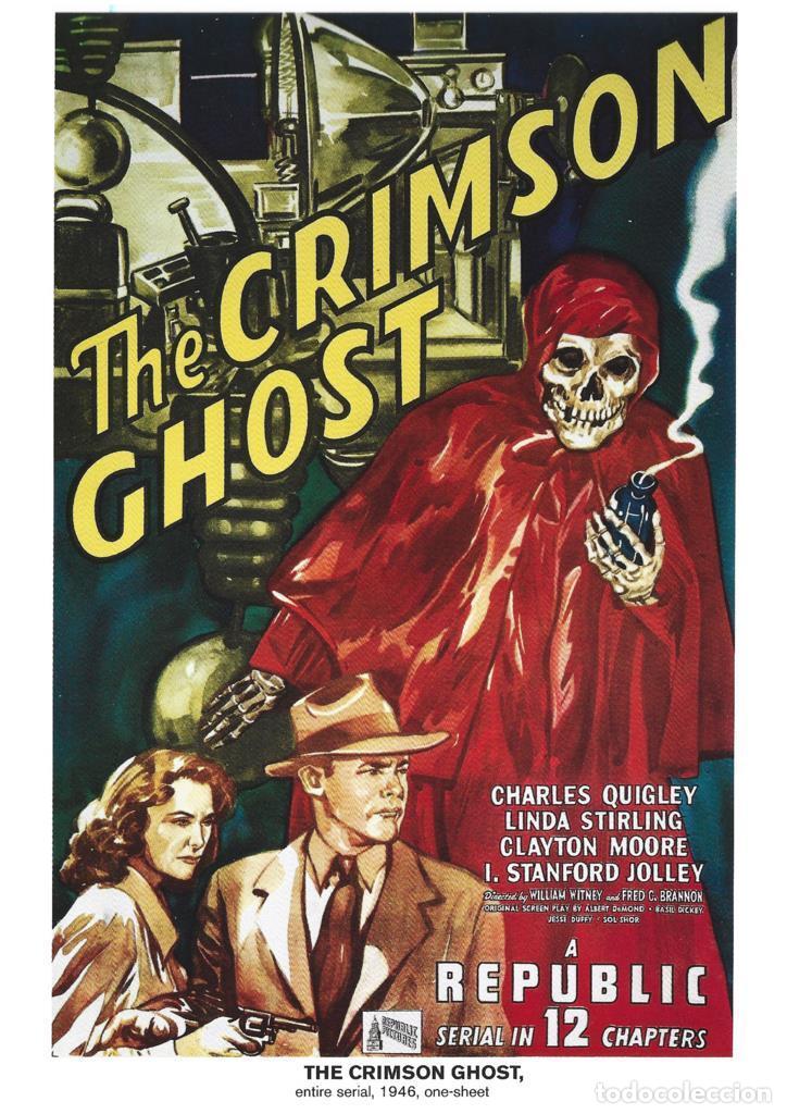 Kino: Poster DIN 4 numero 1124: The Crimson Ghost: entire serial, 1946: Charles Quigley