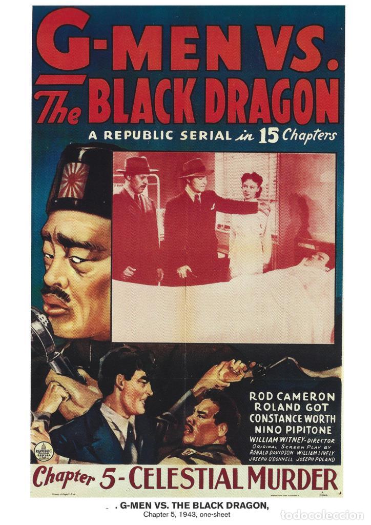 Cinema: Poster DIN 4 numero 1139: G-Men vs The Black Dragon: Celestial Murder: chapter 4, 1943: Rod Cameron