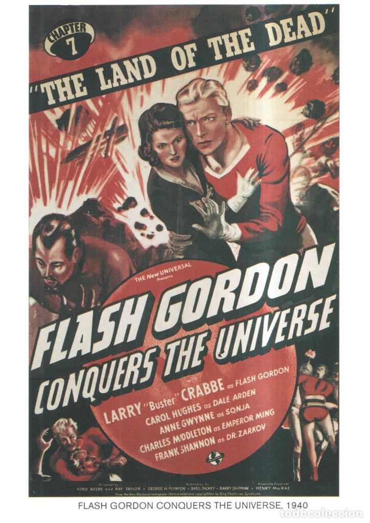 Kino: Poster DIN 4 numero 1158: Flash Gordon Conquers The Universe, 1940: Larry Buster Crabbe