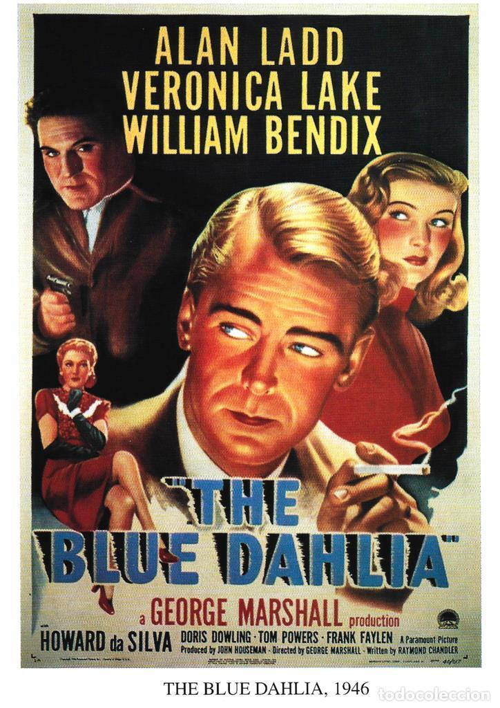 Kino: Poster DIN 4 numero 1217: The Blue Dahlia, 1946: Alan Ladd, Veronica Lake