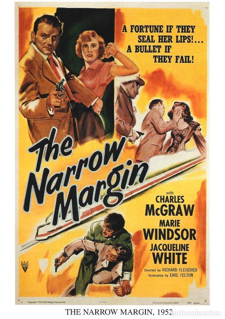 Kino: Poster DIN 4 numero 1227: The Narrow Margin, 1952: Charles McGraw, Marie Windsor