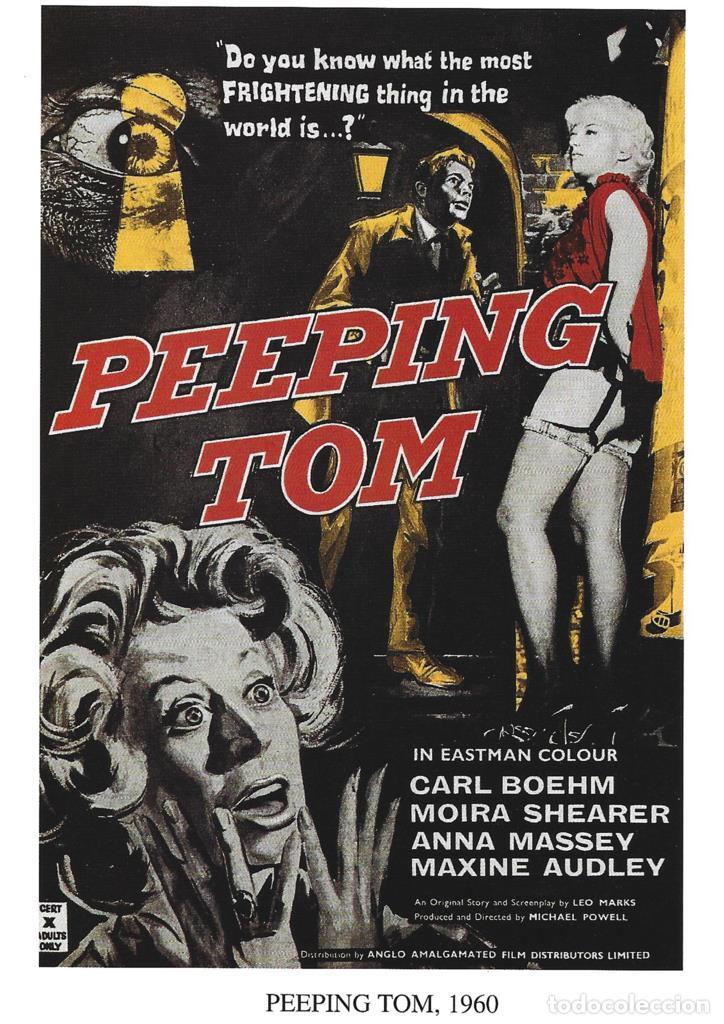 Kino: Poster DIN 4 numero 1237: Peeping Tom, 1960: Carl Boehm, Moria Sheares