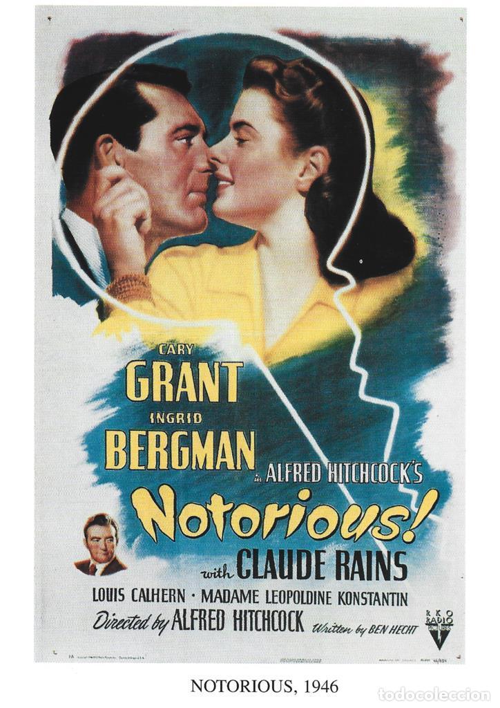 Cinema: Poster DIN 4 numero 1218: Notorious, 1946: Cary Grant, Ingrid Bergman