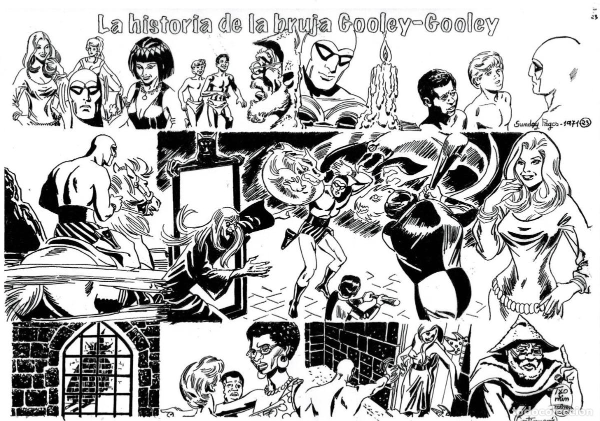 Kino: Poster DIN 4 numero 1351: The Phantom: serie El Hombre Enmascarado: La historia de la bruja Gooley-G