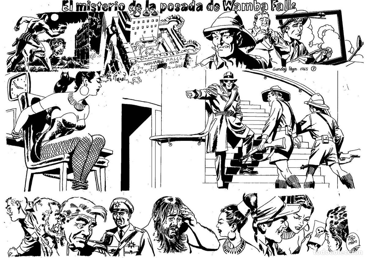 Cinema: Poster DIN 4 numero 1442: The Phantom-El Fantasma: El misterio de la posada de Wamba Falls