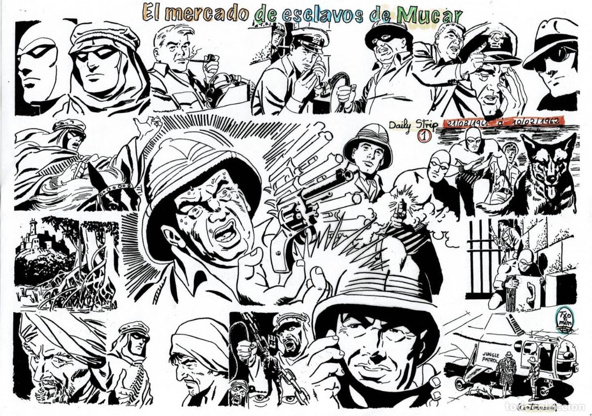 Cinema: Poster DIN 4 numero 1475: The Phantom-El Fantasma: El mercado de esclavos de Mucar