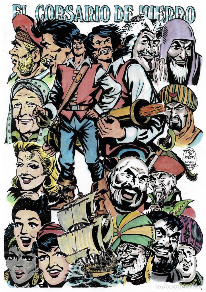 Cinema: Poster DIN 4 numero 0306: El Corsario de Hierro de Ambros, modelo 07