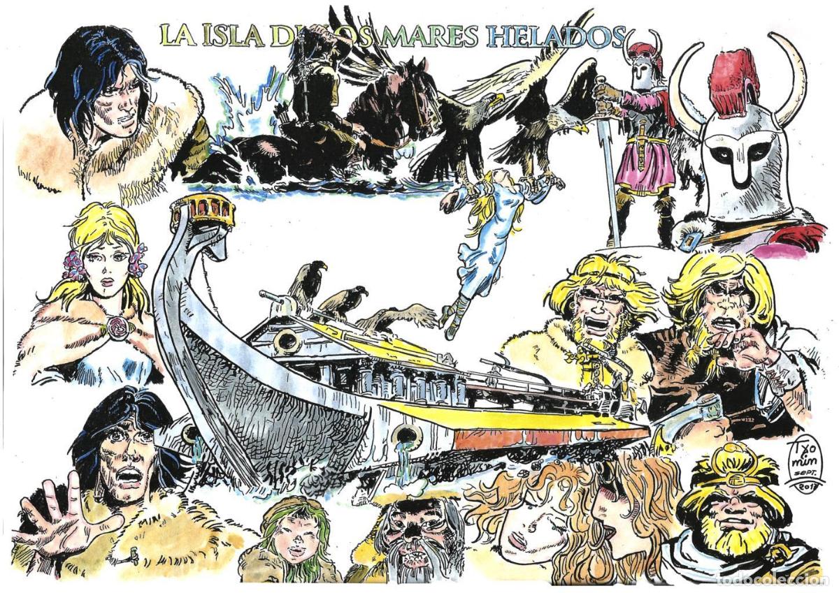 Cinema: Poster DIN 4 numero 0372: Thorgal: La isla de los mares helados