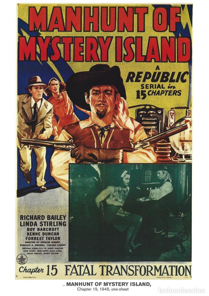 Cinema: Poster DIN 4 numero 1128: Manhunt of Mystery Island: Fatal transformation, chapter 15, 1945: Richard