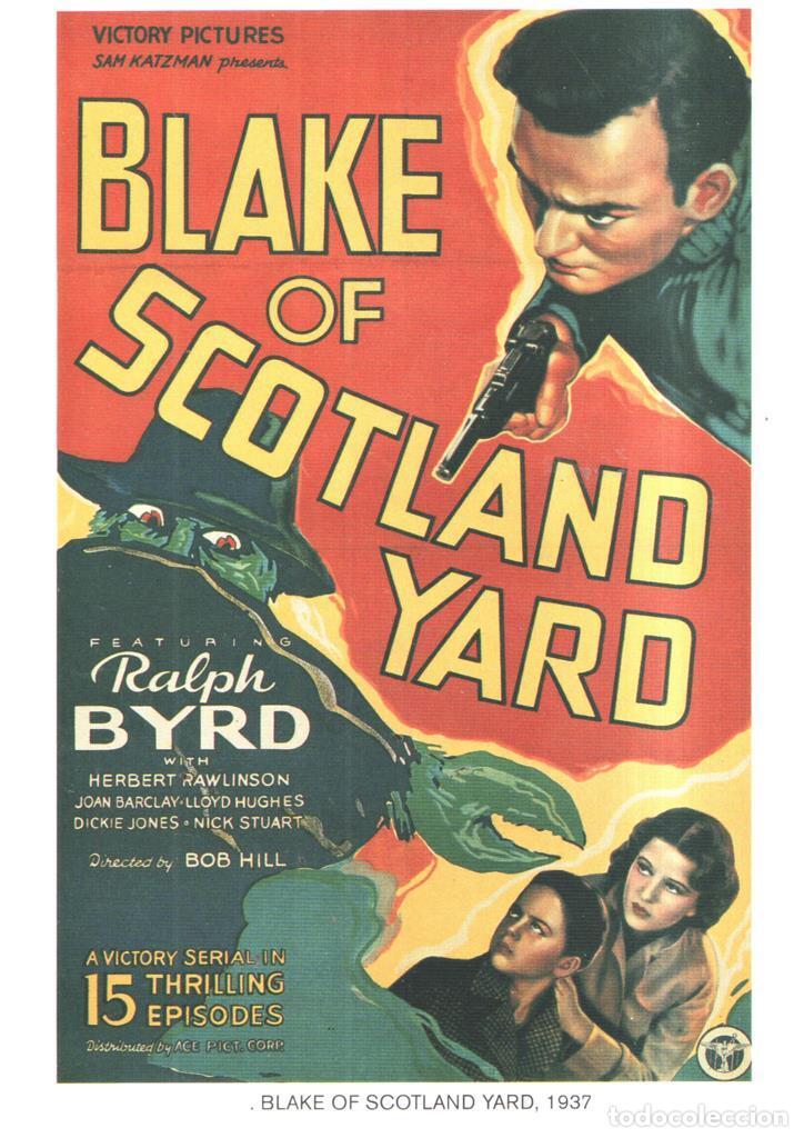 Cinema: Poster DIN 4 numero 1163: Blake of Scotland Yard, 1937: Ralph Byrd