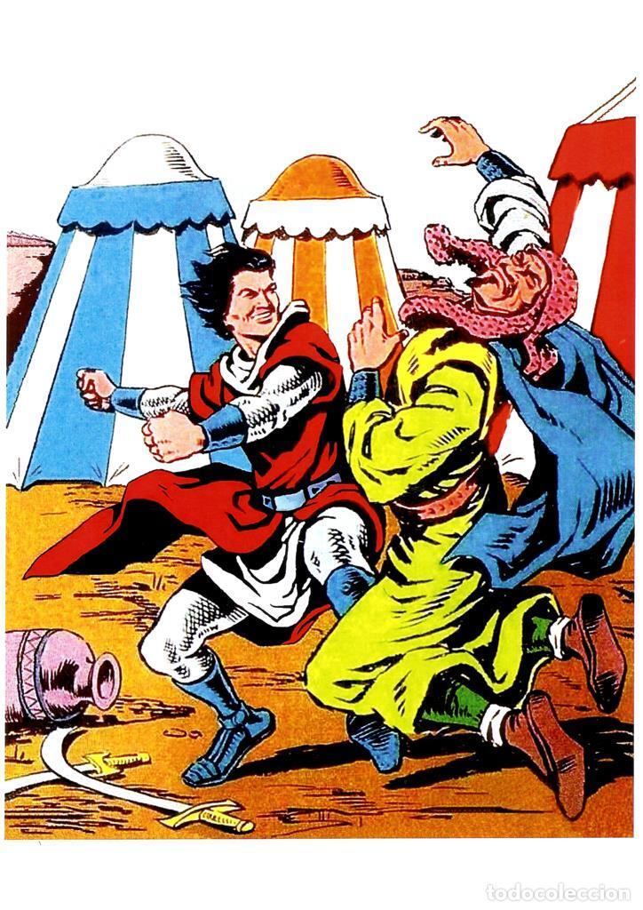 Kino: Poster DIN 4 numero 1212: AMBROS: El Capitan Trueno peleando con arabe