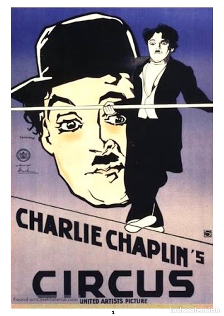 Cinema: Poster DIN 4 numero 1417: El Circo: Charlie Chaplins modelo 01