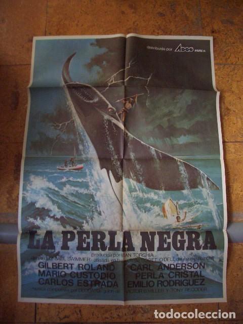 Cine: P&oacute;ster original de cine 70x100xm La perla negra. Carl Anderson, Barta Barri, Perla Cristal
