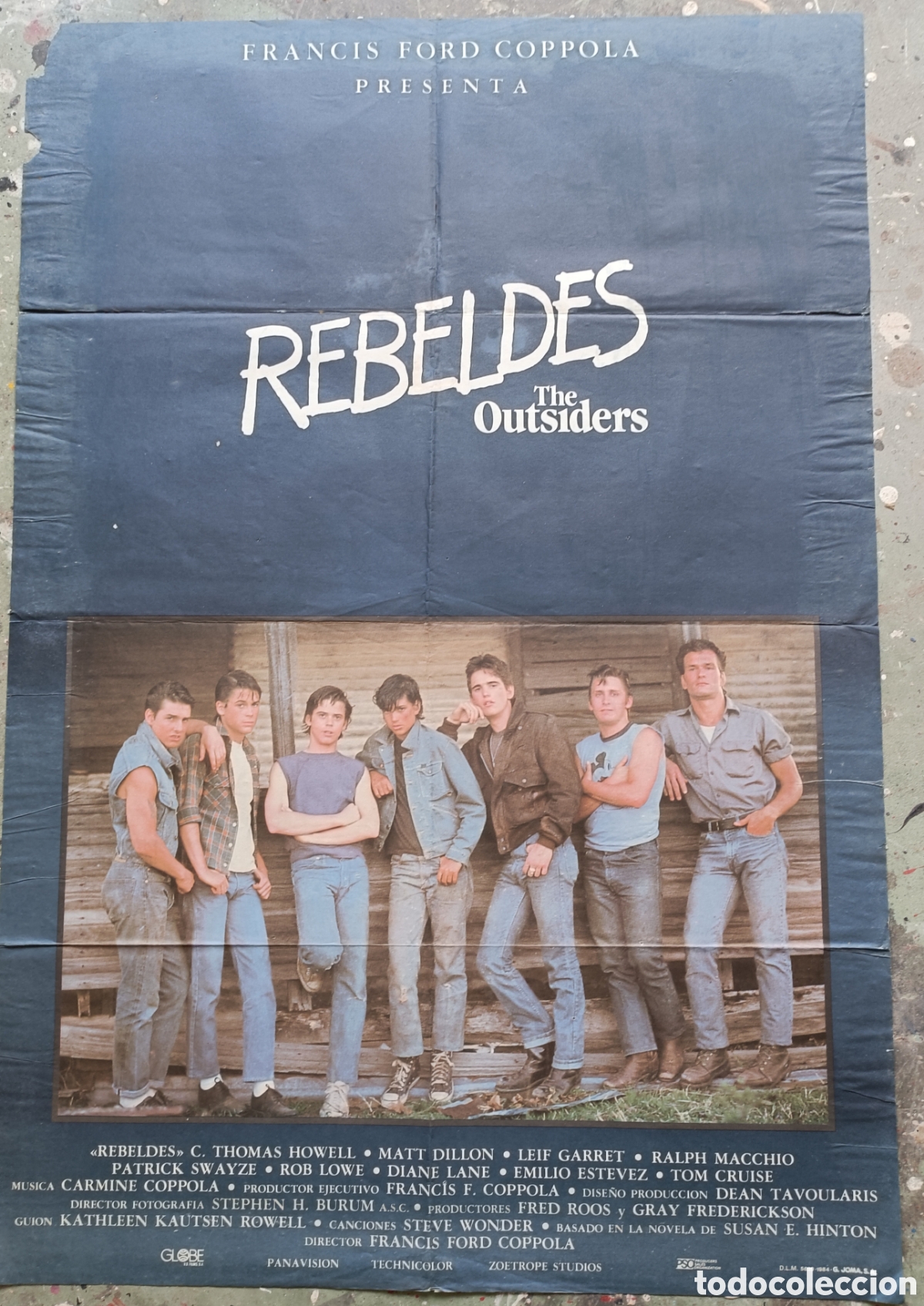 Cine: Cartel de cine. Rebeldes