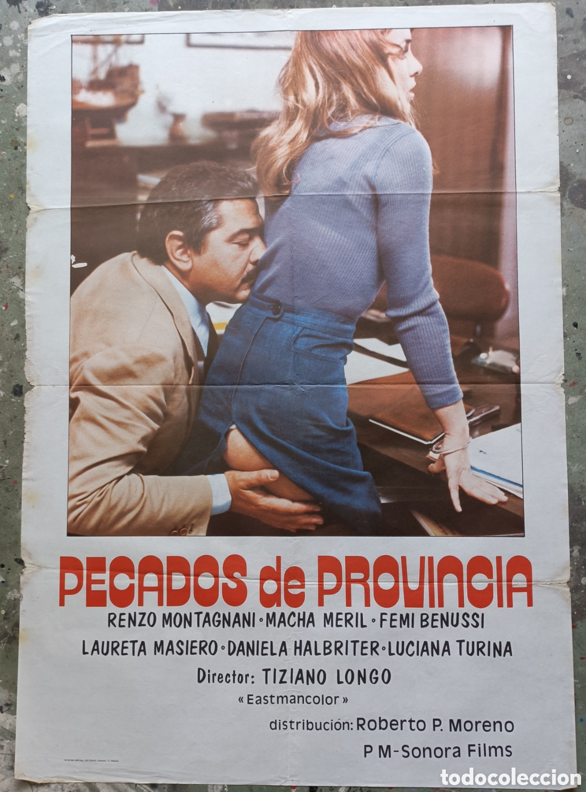Cine: Cartel de cine. Pecados de provincia.