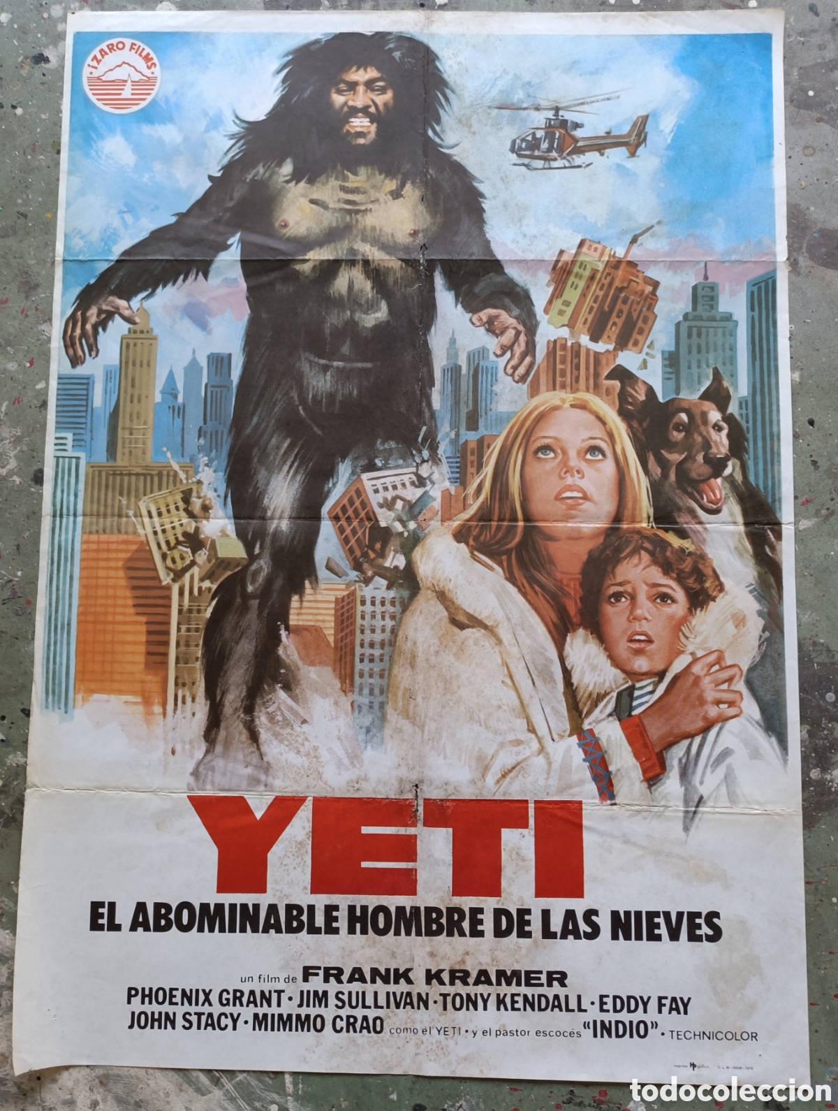 Cine: Cartel de cine. Yeti
