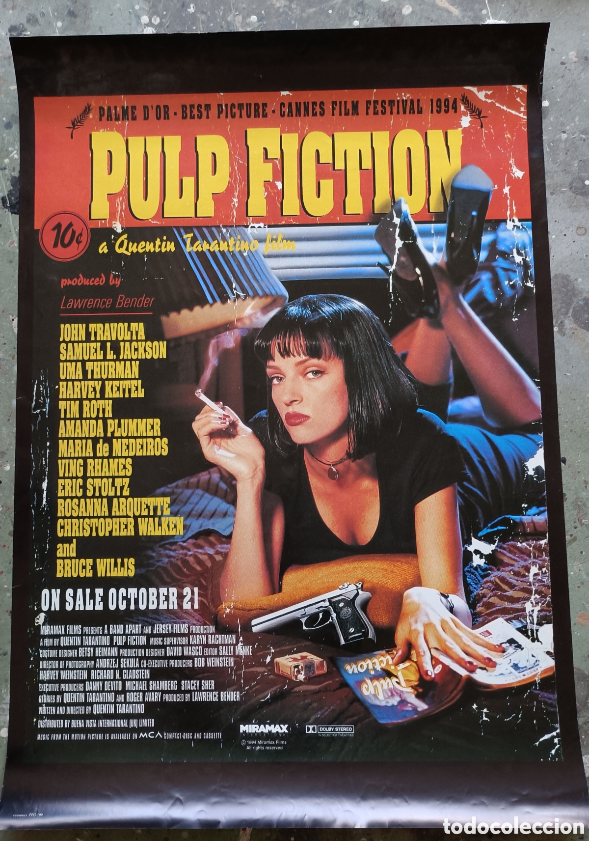 Cine: Cartel de cine. Pulp Fiction