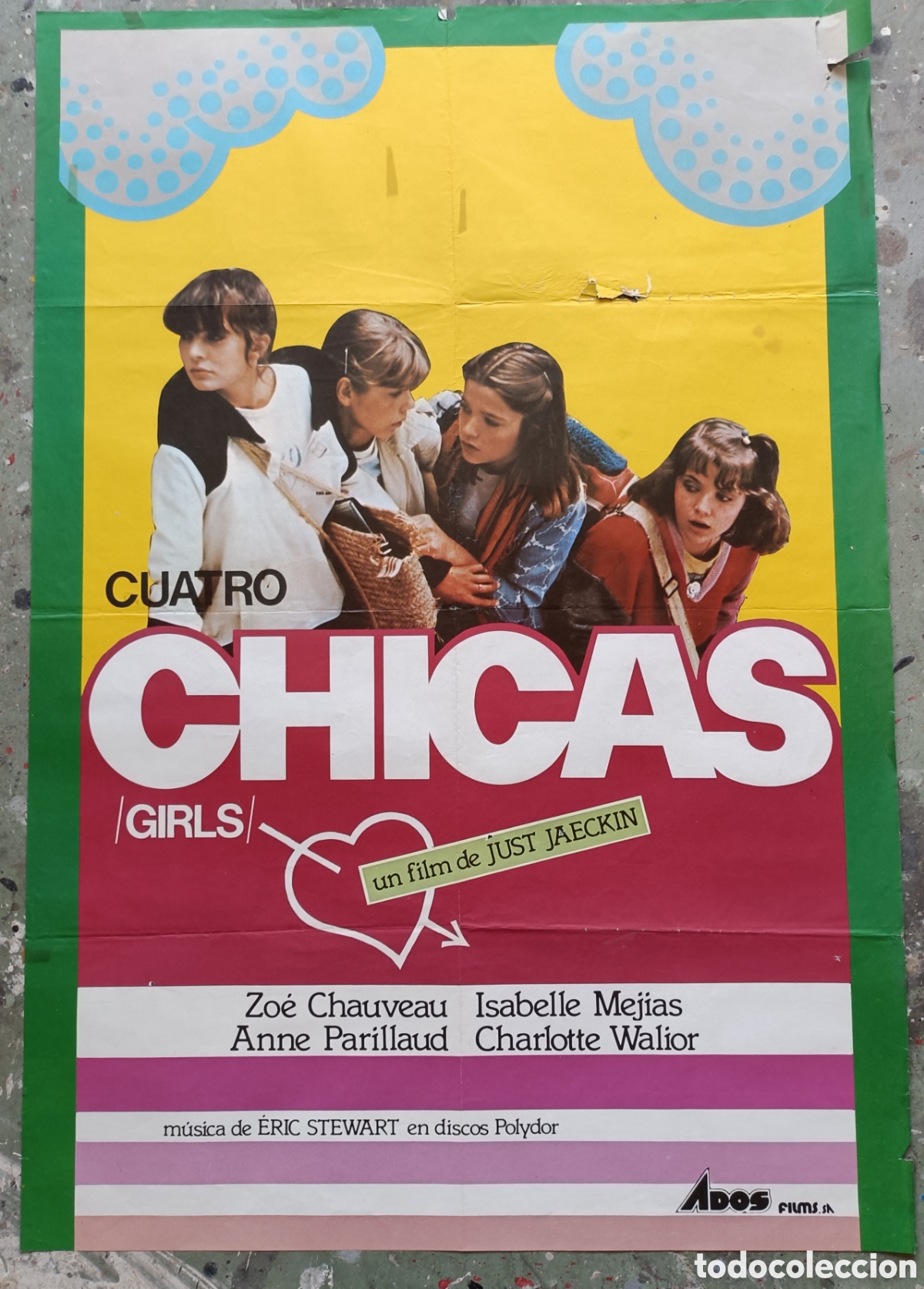 Cine: Cartel de cine. Cuatro chicas.