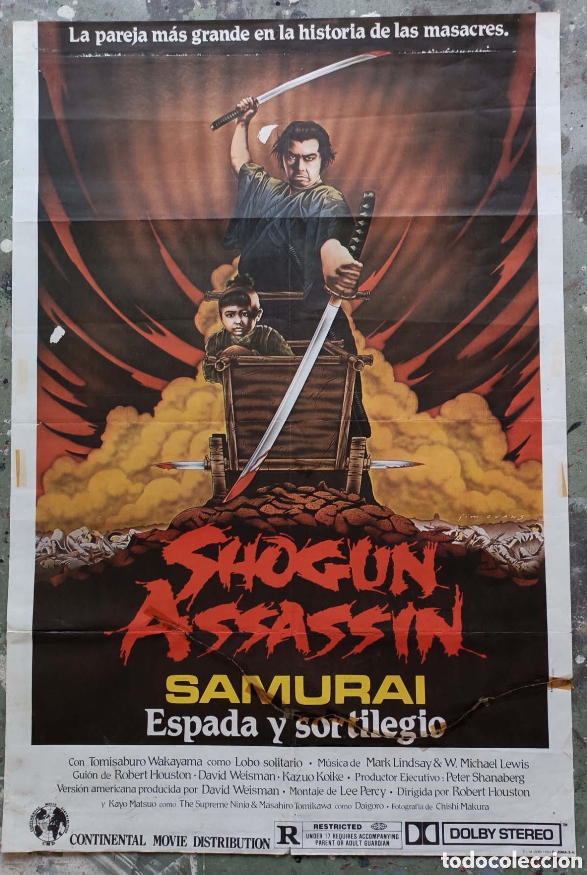 Cine: Cartel de cine. Shogun Assassin.