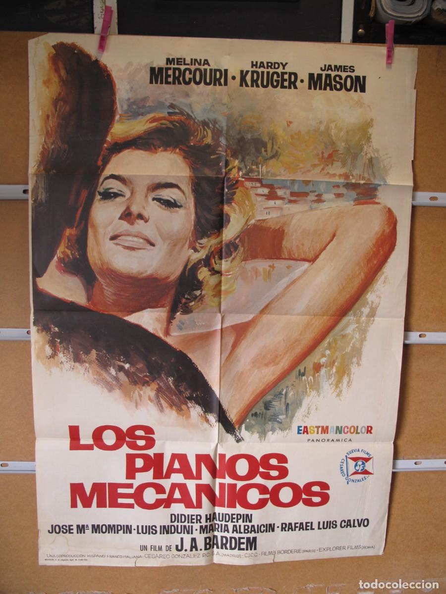 Cine: SU1531 LOS PIANOS MECANICOS POSTER ORIGINAL
