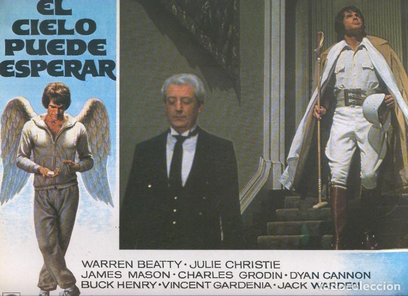 Cinema: Caratula cine: El cielo puede esperar, un film de Warren Beatty , numerada 8 en trasera - Varios