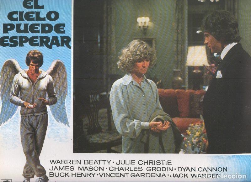 Kino: Caratula cine: El cielo puede esperar, un film de Warren Beatty , numerada 11 en trasera - Varios