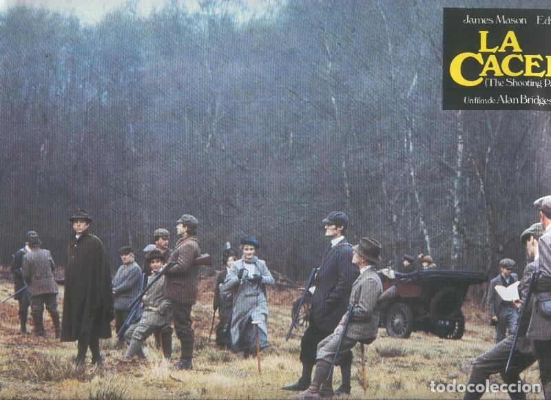 Cinema: Caratula cine: La caceria, un film de Alan Bridges, numerada 07 en trasera - Varios