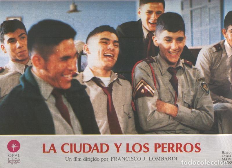 Cinema: Caratula cine: La ciudad y los perros, un film de Francisco J.Lombardi, numerada 07 en trasera - Var