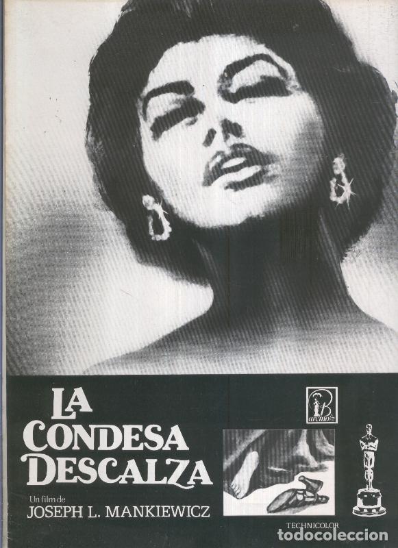 Cinema: Caratula cine: La condesa descalza (Humphrey Bogart-Avda Gardner - Varios