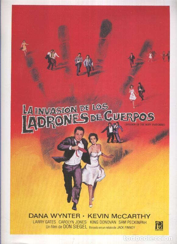 Cinema: Caratula cine: La invasion de los ladrones de cuerpos (Dana Wynter-Kevin McCarthy) - Varios
