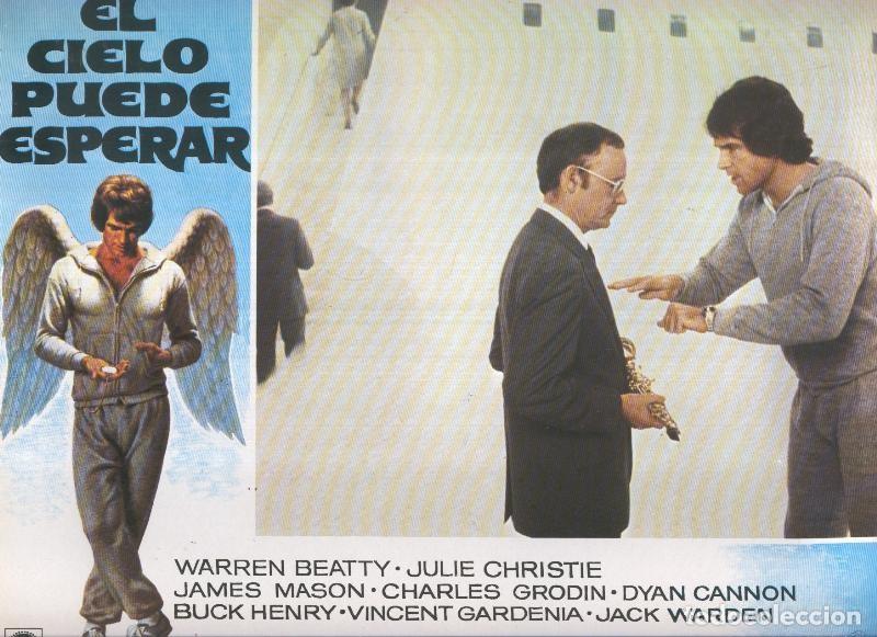 Cinema: Caratula cine: El cielo puede esperar, un film de Warren Beatty , numerada 2 en trasera - Varios