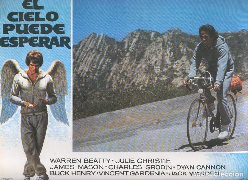 Cinema: Caratula cine: El cielo puede esperar, un film de Warren Beatty , numerada 12 en trasera - Varios