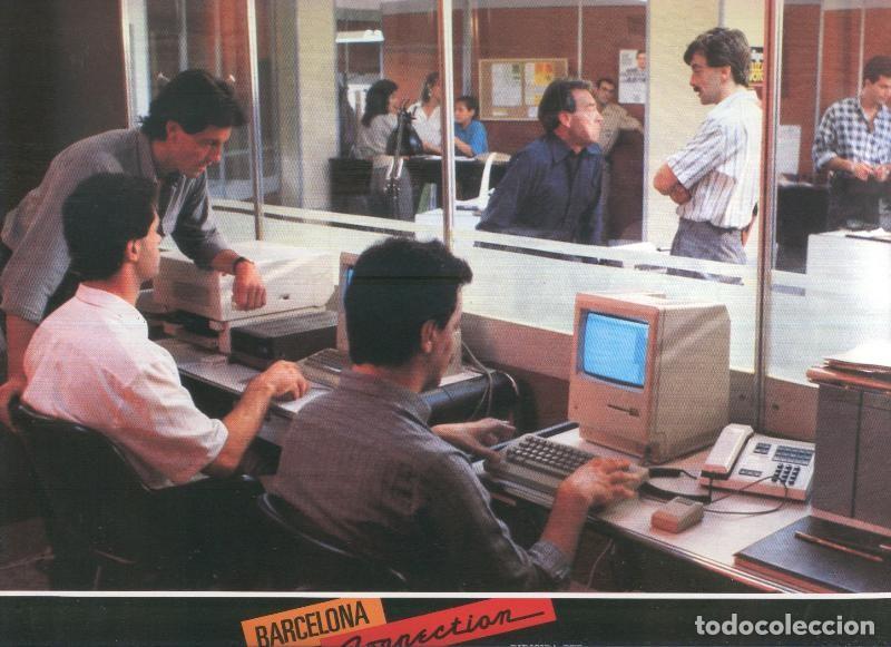 Cine: Caratula cine: Barcelona connection, un film de Miquel Iglesias Bonns, numerada 02 en trasera - Vari