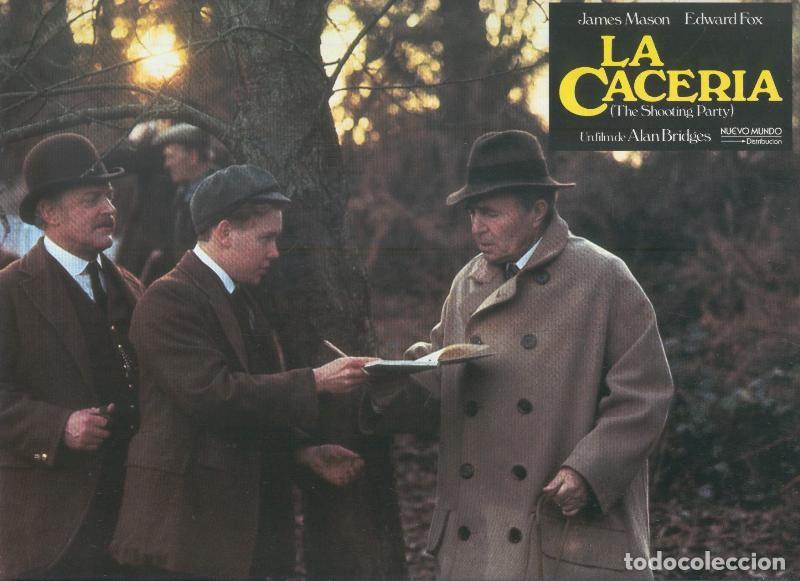 Cinema: Caratula cine: La caceria, un film de Alan Bridges, numerada 01 en trasera - Varios