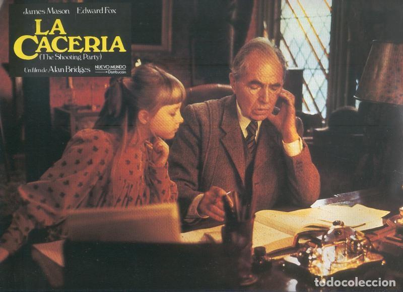 Cinema: Caratula cine: La caceria, un film de Alan Bridges, numerada 03 en trasera - Varios