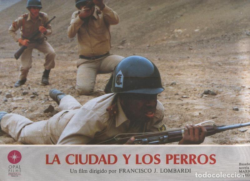 Cine: Caratula cine: La ciudad y los perros, un film de Francisco J.Lombardi, numerada 06 en trasera - Var