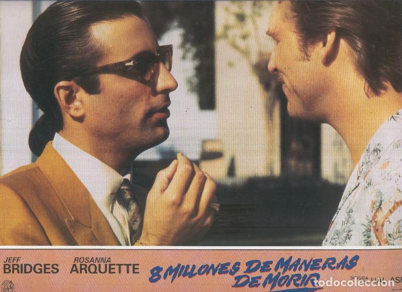 Cine: Caratula cine: 8 millones de maneras de morir, un film de Hal Ashby, numerada 05 en trasera - Varios
