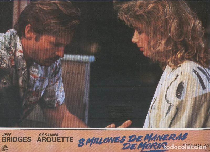 Cine: Caratula cine: 8 millones de maneras de morir, un film de Hal Ashby, numerada 09 en trasera - Varios
