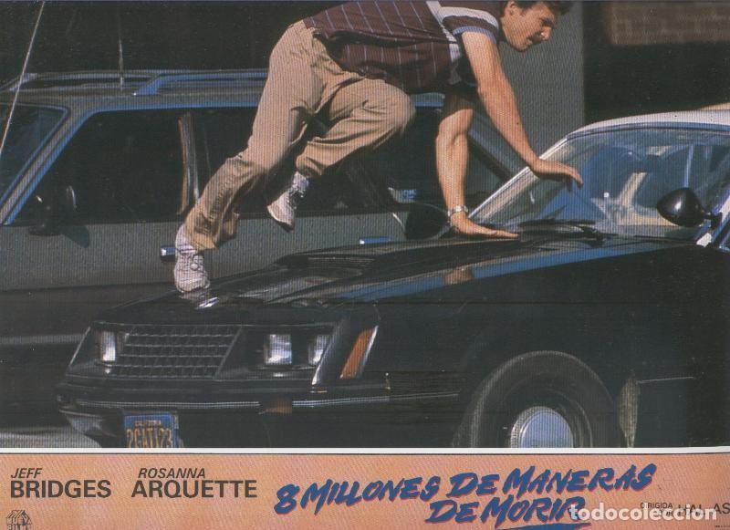 Kino: Caratula cine: 8 millones de maneras de morir, un film de Hal Ashby, numerada 06 en trasera - Varios