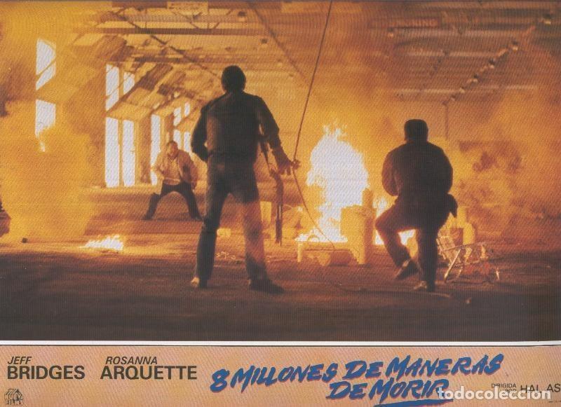 Cine: Caratula cine: 8 millones de maneras de morir, un film de Hal Ashby, numerada 07 en trasera - Varios