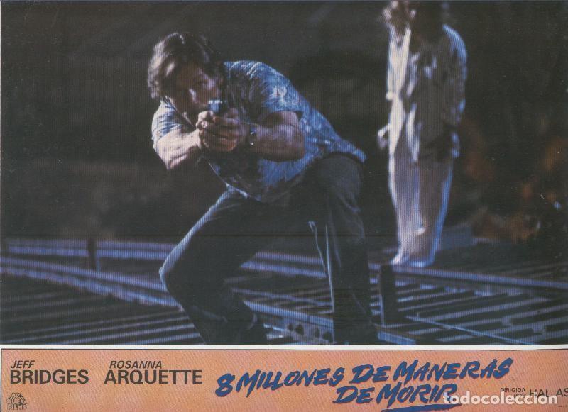 Kino: Caratula cine: 8 millones de maneras de morir, un film de Hal Ashby, numerada 03 en trasera - Varios