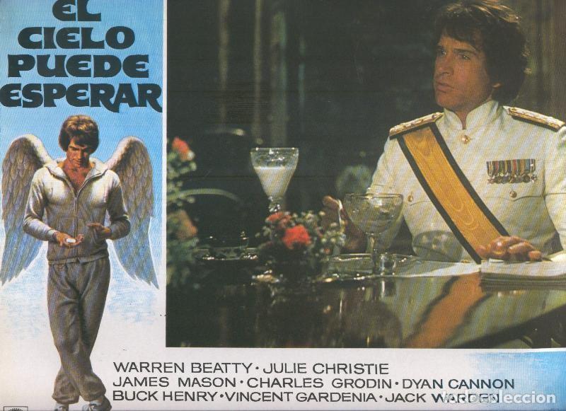Cinema: Caratula cine: El cielo puede esperar, un film de Warren Beatty , numerada 6 en trasera - Varios